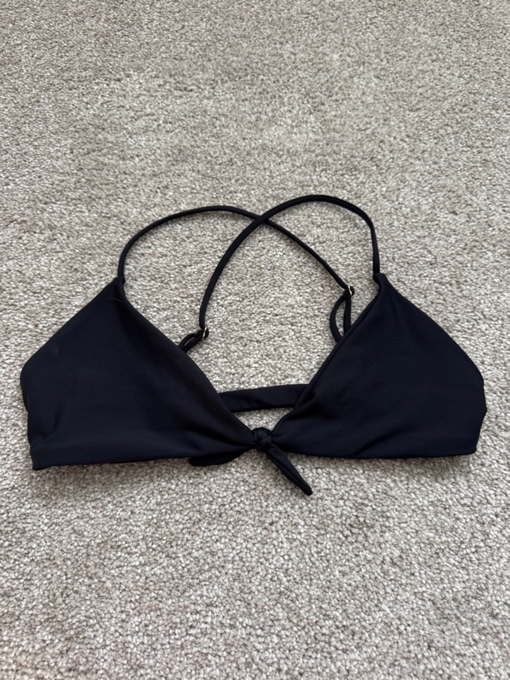 Skatie Black Halley Bikini Top